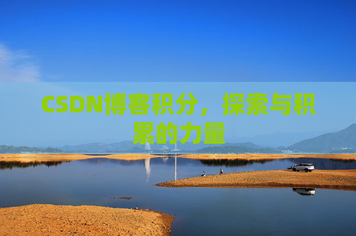 CSDN博客积分，探索与积累的力量